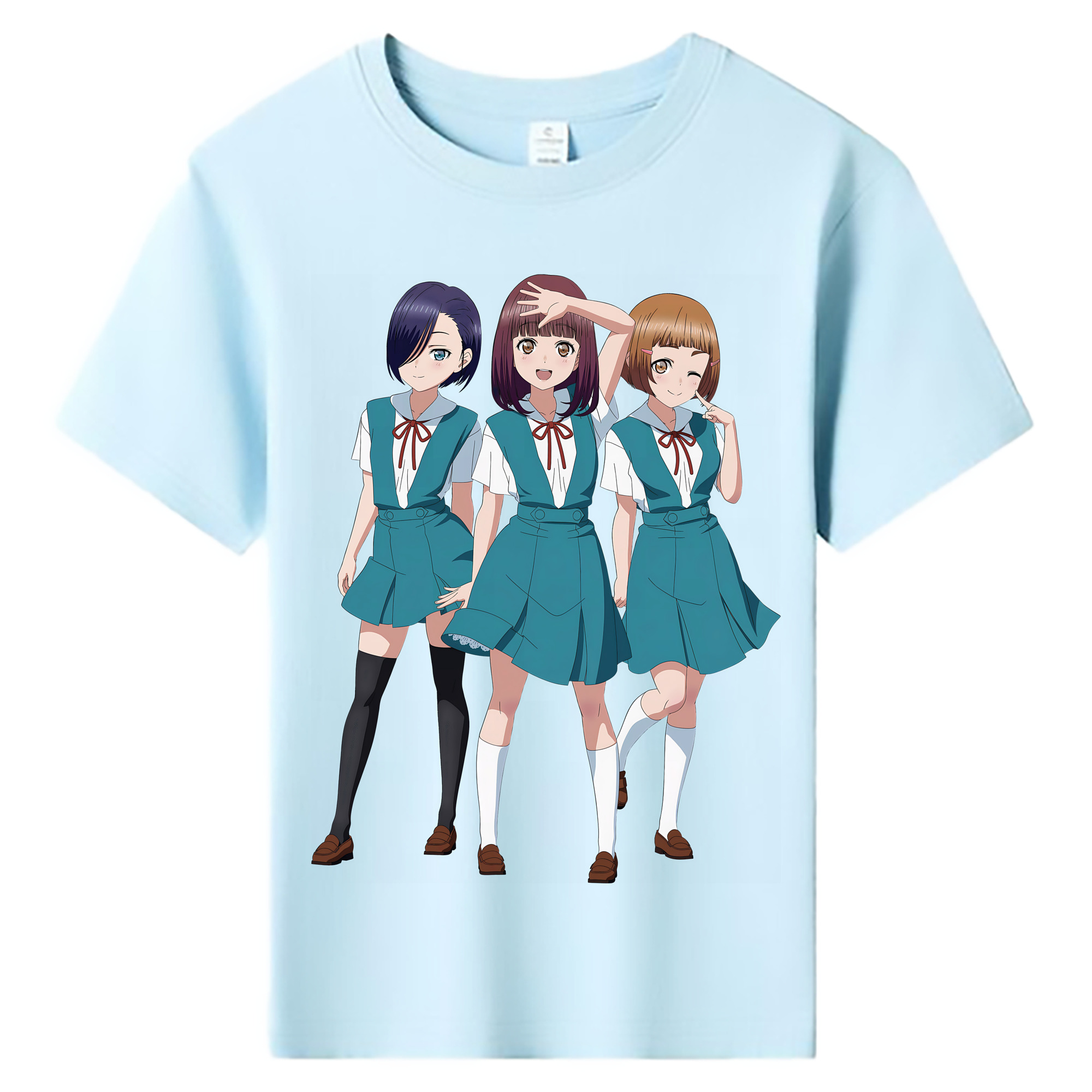 （画像用） EVA 新世紀エヴァンゲリオン 綿100％キッズTシャツ（フロントプリント）